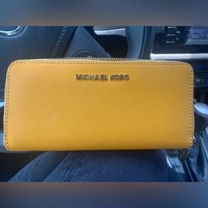 COPY - Yellow Michael Kors Wallet